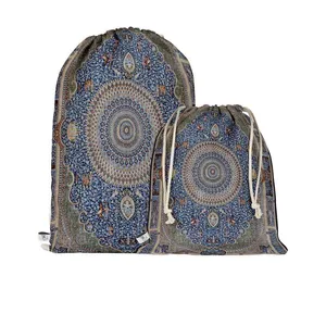 نظم دهنده سفری مدوپد طرح قالی قم لچک و ترنجی مدل C-Ghom133 بسته 2 عددی