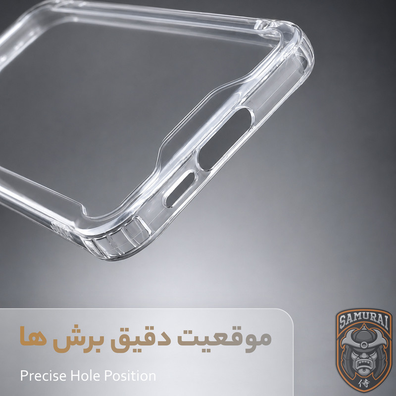 کاور سامورایی مدل onyx مناسب برای گوشی موبایل گوگل Pixel 9a