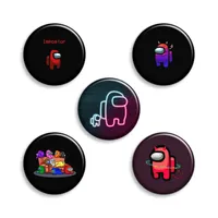 پیکسل ابیگل طرح امانگ آس کد among us k01 بسته 5 عددی