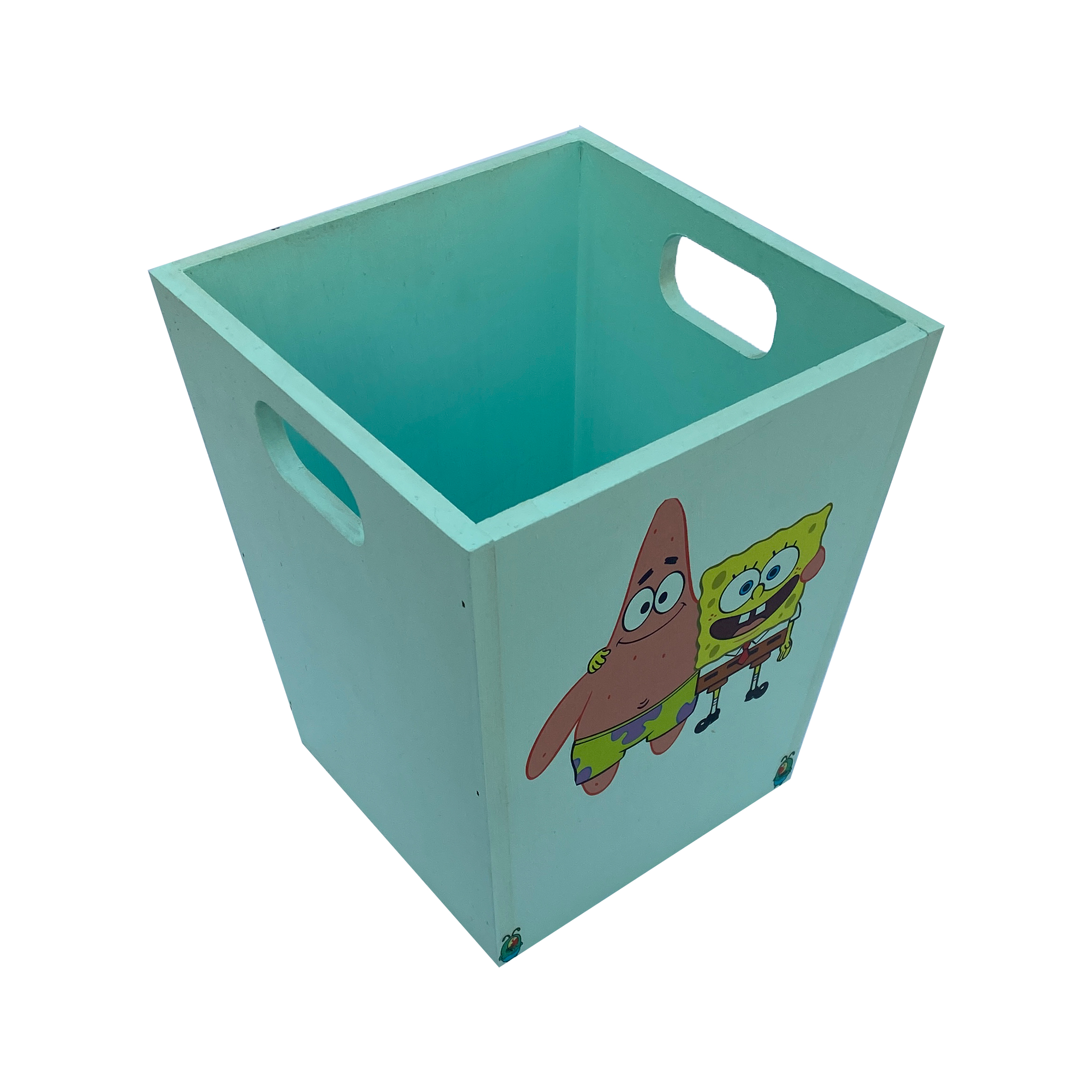 سطل زباله اتاق کودک مدل باب اسفنجی