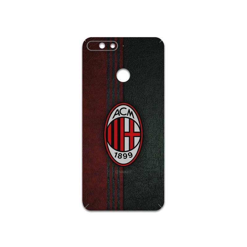 برچسب پوششی ماهوت مدل AC-Milan-FC مناسب برای گوشی موبایل آنر 7A