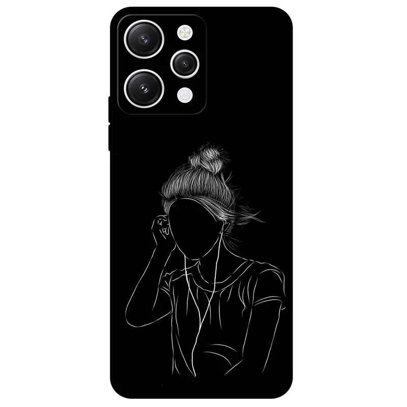 کاور مگافون طرح مینیمال مدل 1858 مناسب برای گوشی موبایل شیائومی Redmi 12 4G