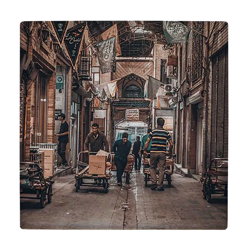  زیر لیوانی  طرح بازار سنتی کد    5927786_4685