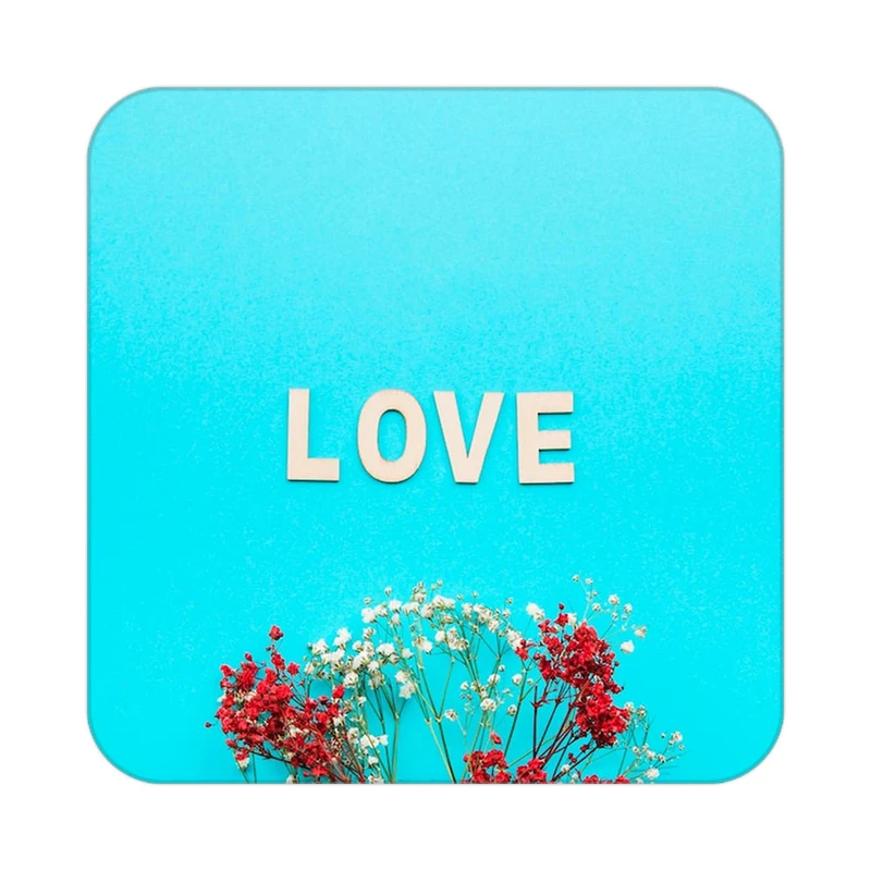 زیر لیوانی کاکتی طرح عاشقانه مدل mp39323