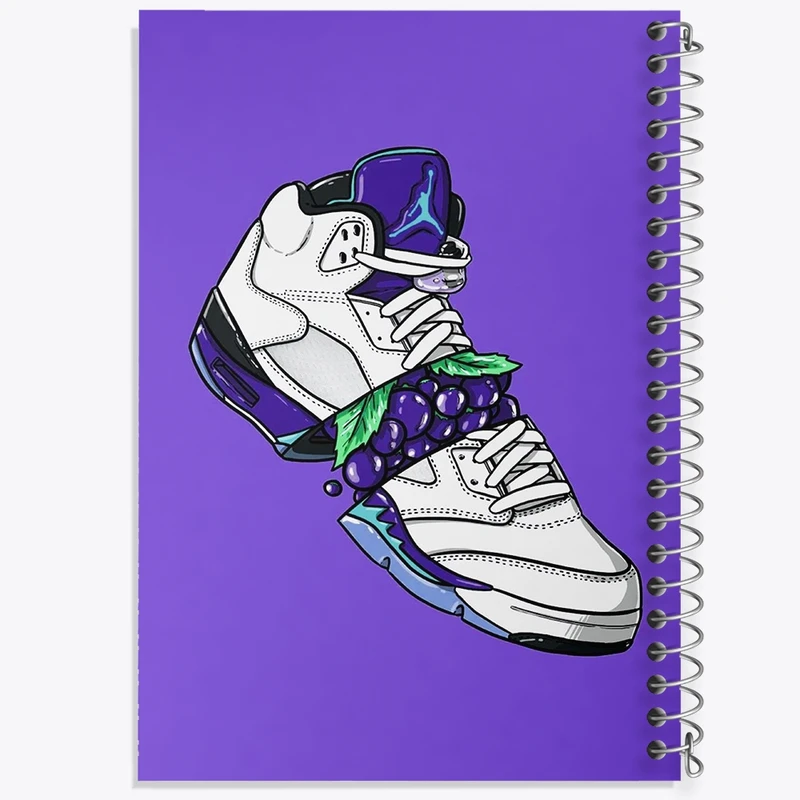 دفتر نت موسیقی 50 برگ خندالو مدل کتونی کد F1974