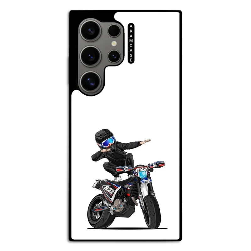 کاور آکام مدل AMC-WSGS24U-MOTORCYCLE-13 مناسب برای گوشی موبایل سامسونگ Galaxy S24 Ultra