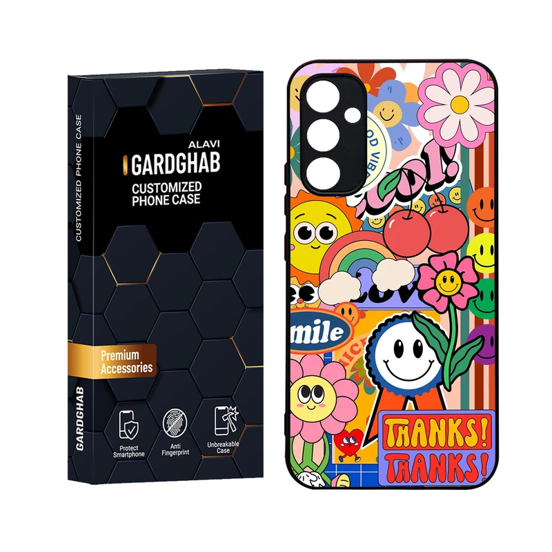 کاور گارد قاب علوی مدل Glass مناسب برای گوشی موبایل سامسونگ Galaxy A34