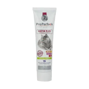 خمیر بیوتین گربه پروپرفک مدل Biotin Plus وزن 100 گرم