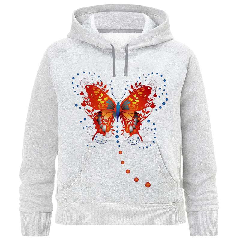 هودی دخترانه مدل پروانه F951