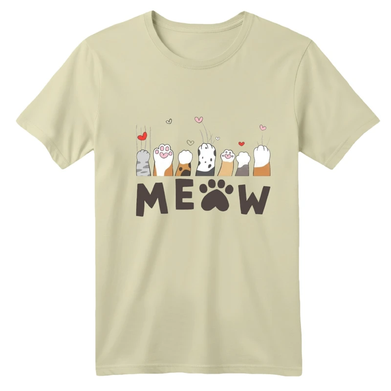 تی شرت آستین کوتاه بچگانه مدل گربه ها