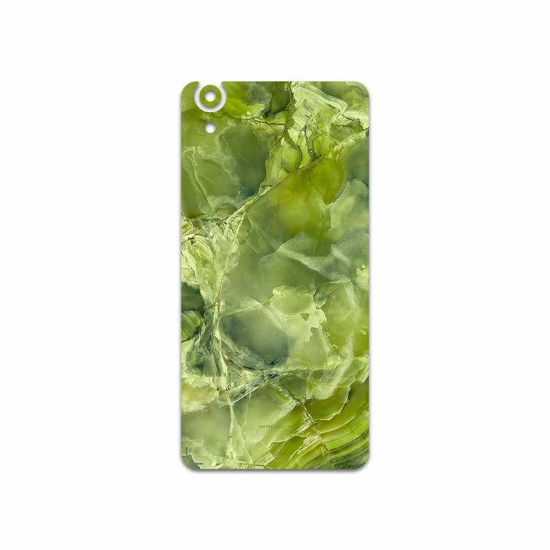 برچسب پوششی ماهوت مدل Green Crystal Marble مناسب برای گوشی موبایل هوآوی Y6 II