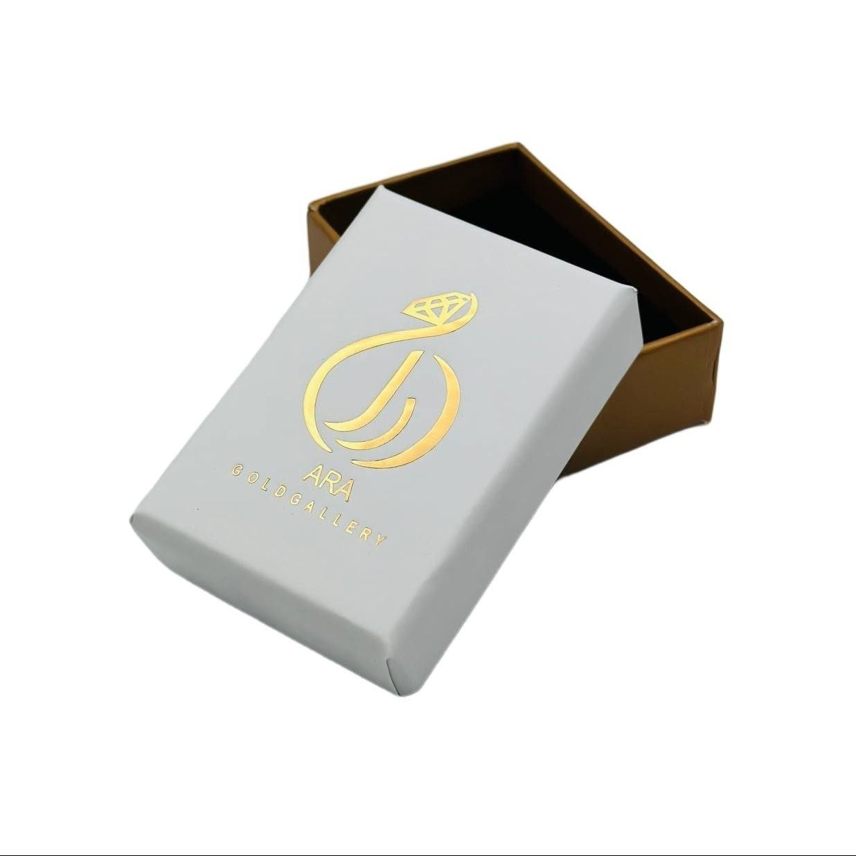 گردنبند طلا 18 عیار زنانه آرا مدل گل ستاره ای - - 3