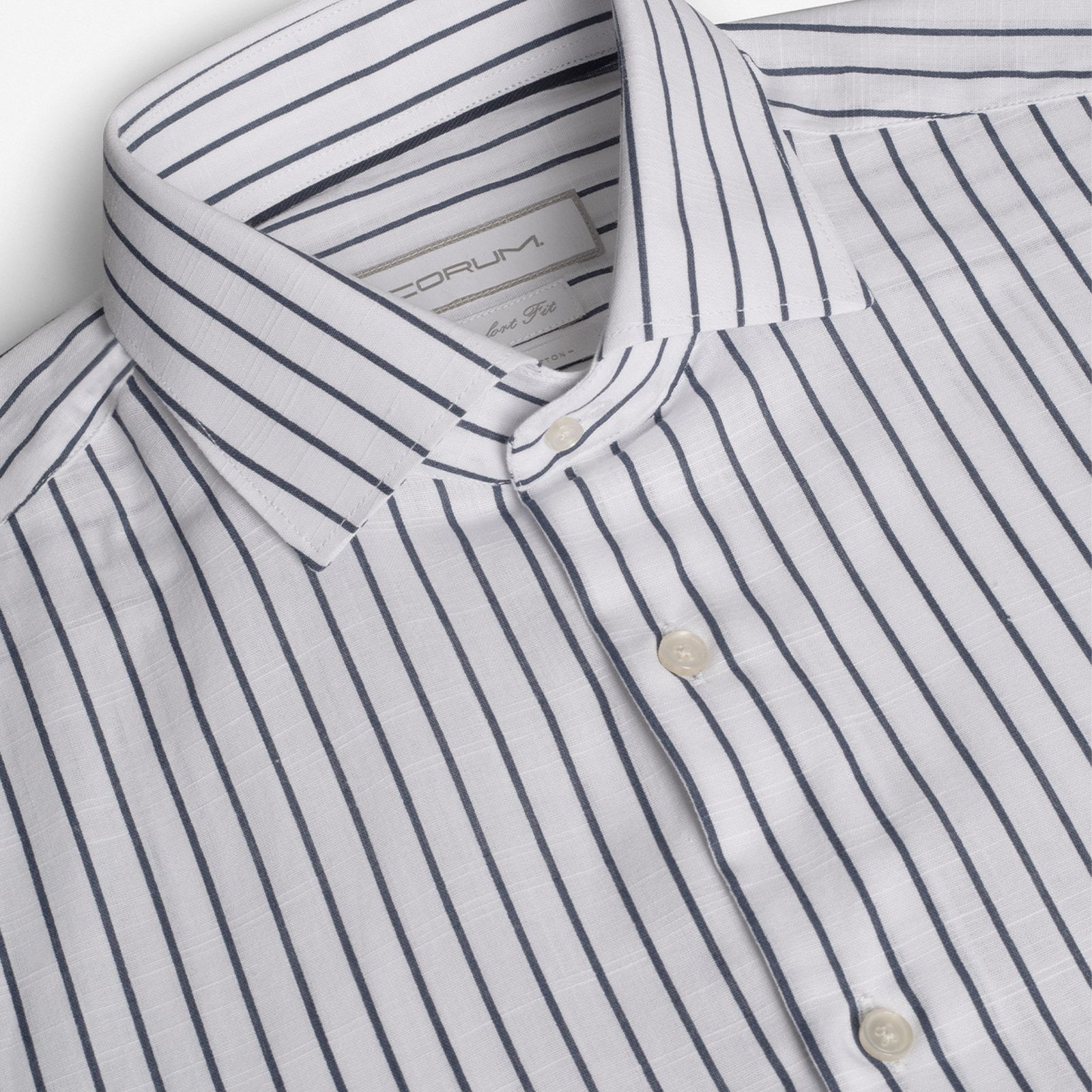 پیراهن آستین بلند یقه برگردان مردانه کروم مدل 2610105  -  - 2