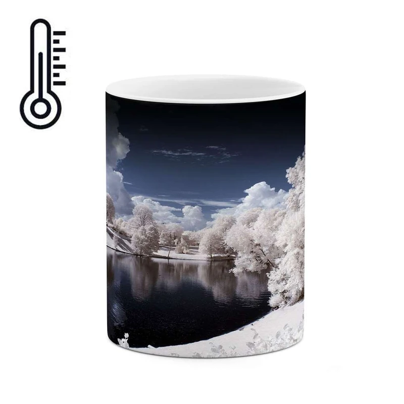 ماگ حرارتی کاکتی مدل طبیعت برفی کد mgh10774