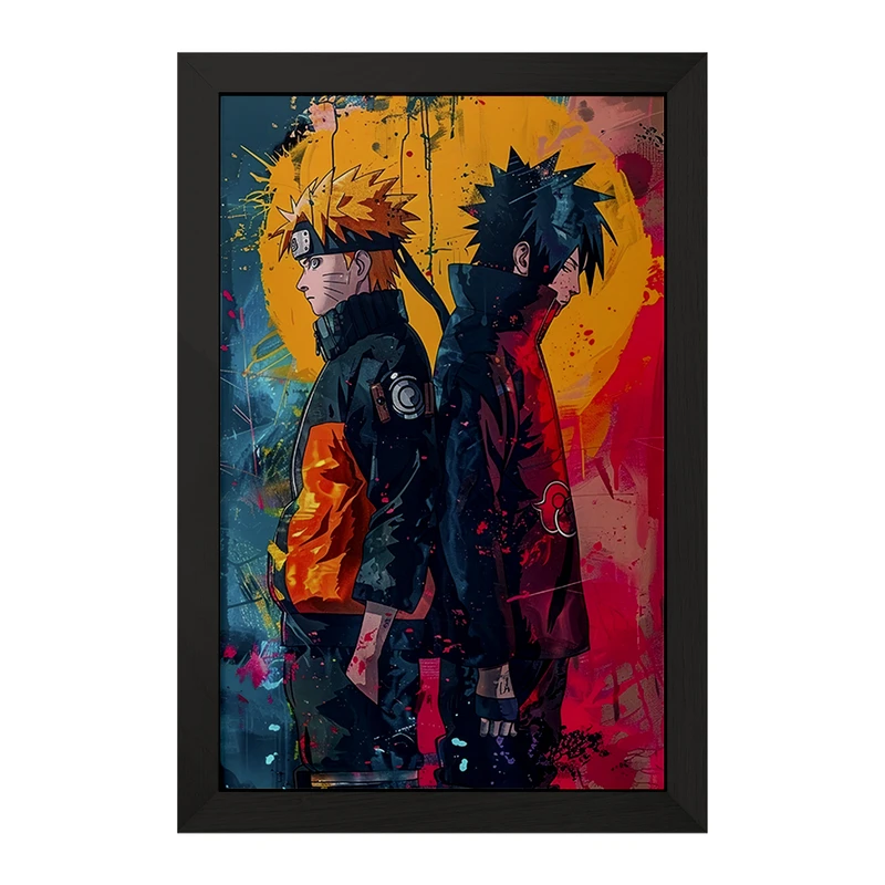 تابلو خندالو مدل انیمه ناروتو (Naruto) کد F5572