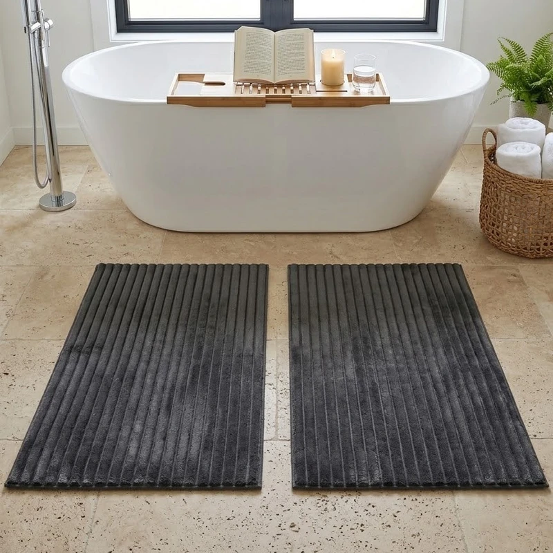 پادری وینوما مدل 4 لایه مخمل سایز 50×100 سانتی متر بسته 2 عددی