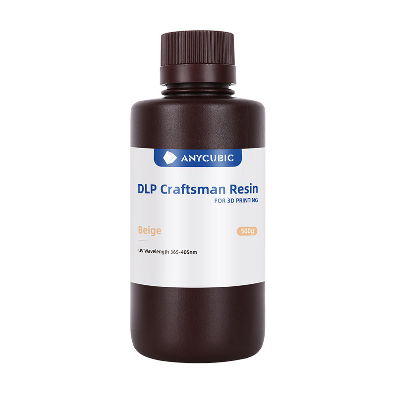 رزین پرینتر سه بعدی آنیکیوبیک مدل DLP Craftsman Resin وزن 500 گرم