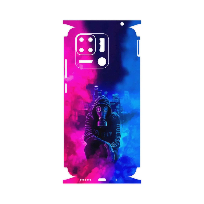 برچسب پوششی ماهوت مدل Smoke Rainbow Digital Art 2-FullSkin مناسب برای گوشی موبایل شیائومی Redmi 10 Power
