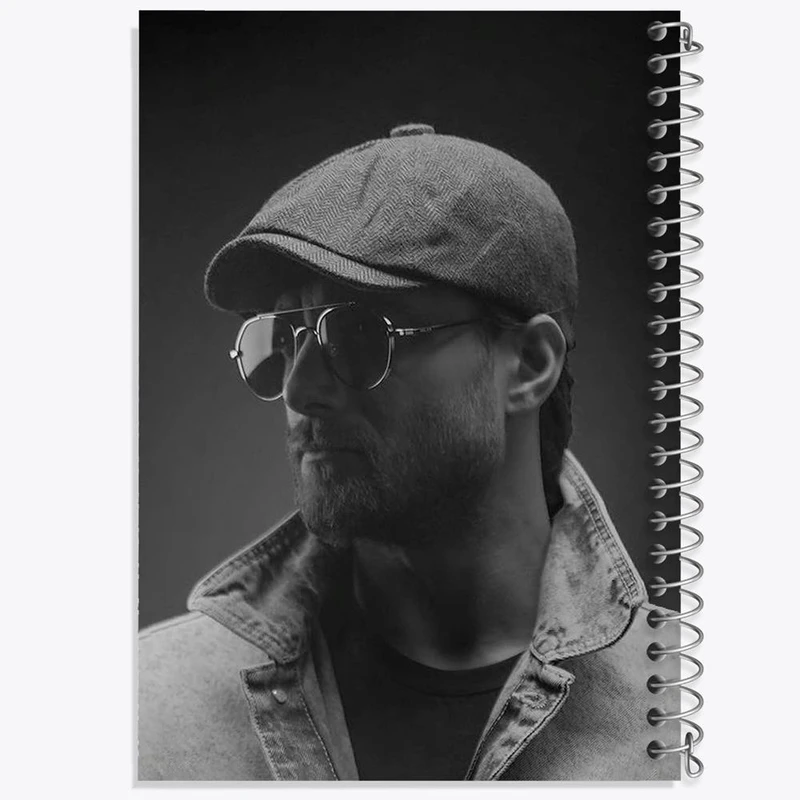 دفتر نقاشی 50 برگ خندالو مدل امیر مقاره ماکان بند کد 27283