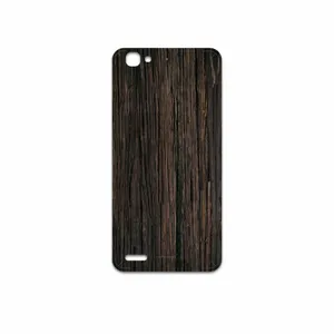 MAHOOT Burned Wood Cover Sticker for Huawei GR3
