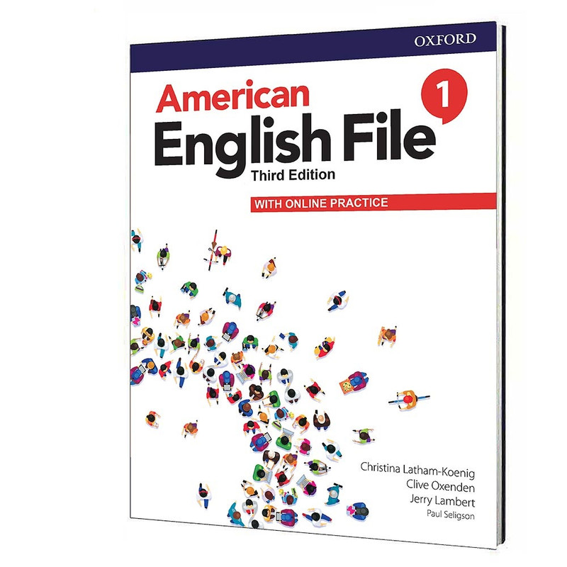 کتاب American English File 1 3rd اثر Christina Latham and Clive Oxenden انتشارات OXFORD کتاب American English File 1 3rd اثر Christina Latham and Clive Oxenden انتشارات OXFORD
