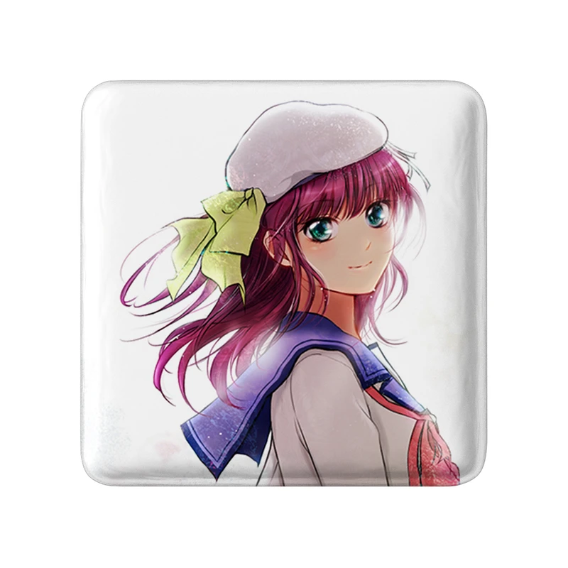 پیکسل خندالو طرح یوری انیمه آنجل بیتس مدل مربعی کد 31933