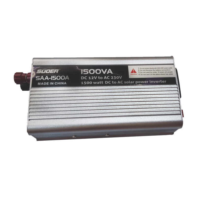 اینورتر سوئر مدل SAA-1500A ظرفیت 1500 وات اینورتر سوئر مدل SAA-1500A ظرفیت 1500 وات