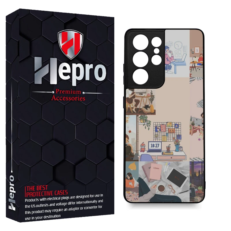 کاور هپرو طرح فانتزی مدل TPU مناسب برای گوشی موبایل سامسونگ Galaxy S21 ULTRA