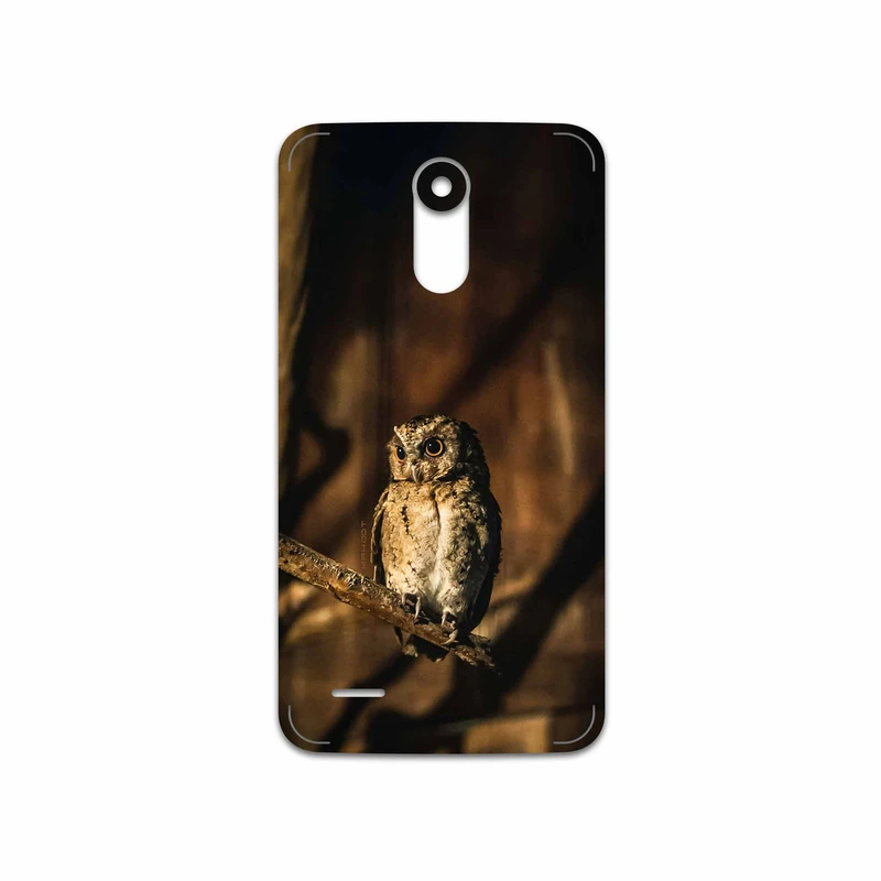 برچسب پوششی ماهوت مدل Owl مناسب برای گوشی موبایل ال جی Stylus 3