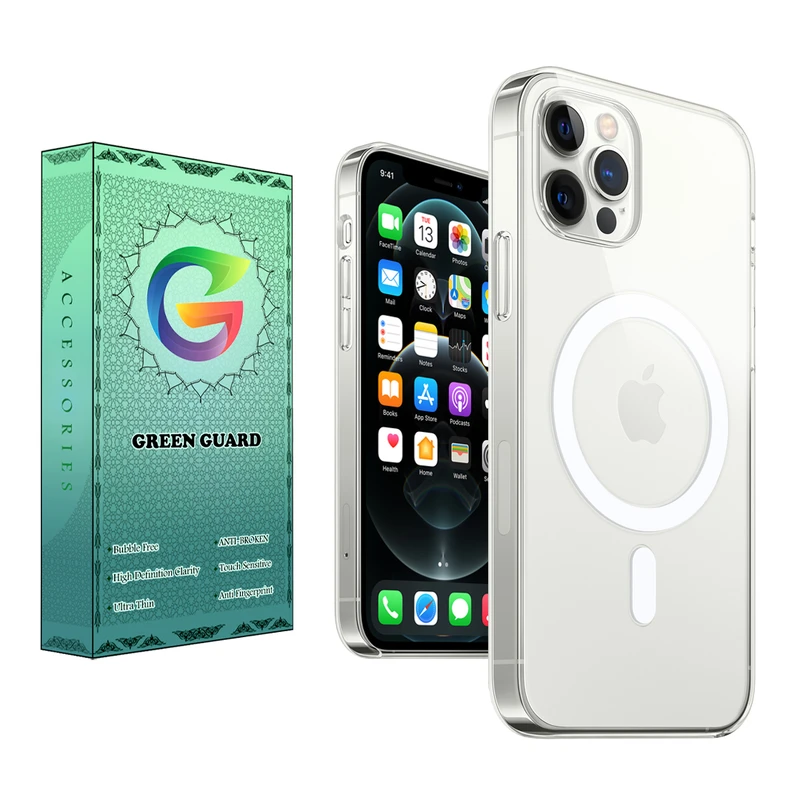 کاور گرین گارد مدل CR_Magsafe کد Clear 743 مناسب برای گوشی موبایل اپل Iphone 12 Pro