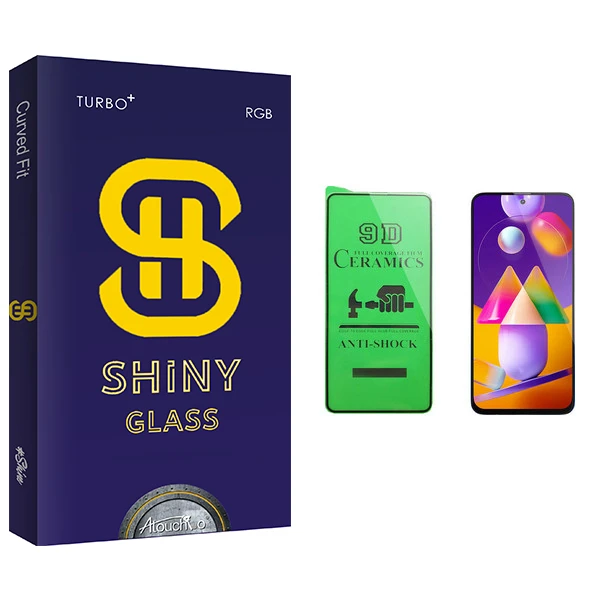 محافظ صفحه نمایش سرامیکی آتوچبو مدل Shiny Glass مناسب برای گوشی موبایل سامسونگ Galaxy M31s