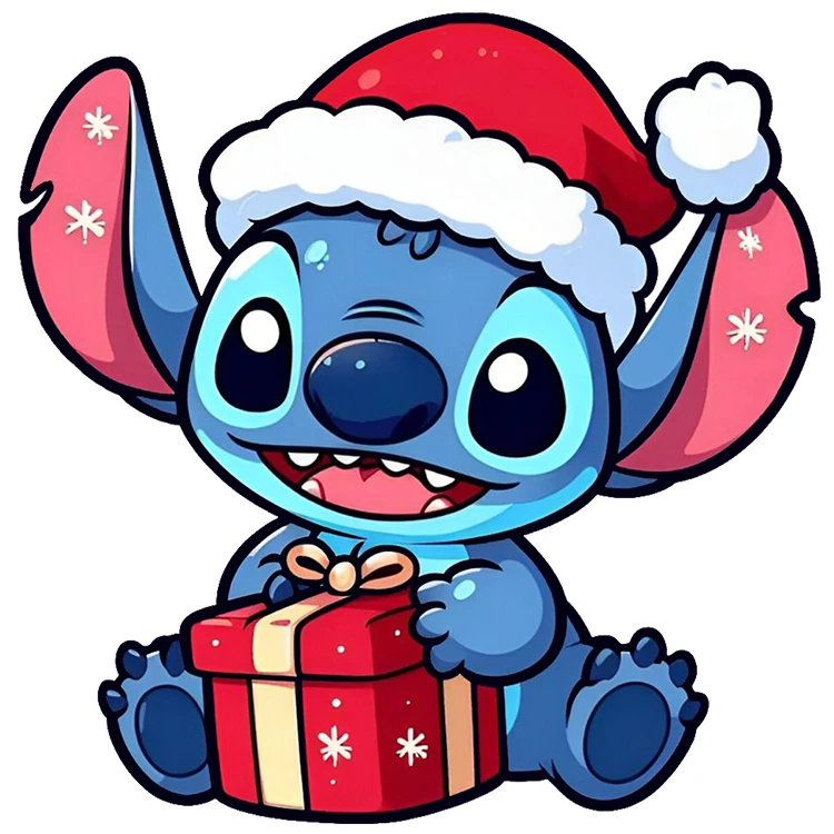 استیکر پارچه و لباس پاد آفرین مدل کریسمس کد DKST701