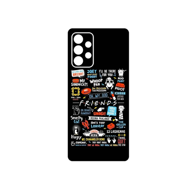 برچسب پوششی ماهوت مدل Friends 2 مناسب برای گوشی موبایل سامسونگ Galaxy A53 5G