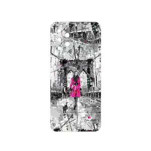 MAHOOT Collage of Catwalk Bridge Cover Sticker for Samsung Galaxy A13