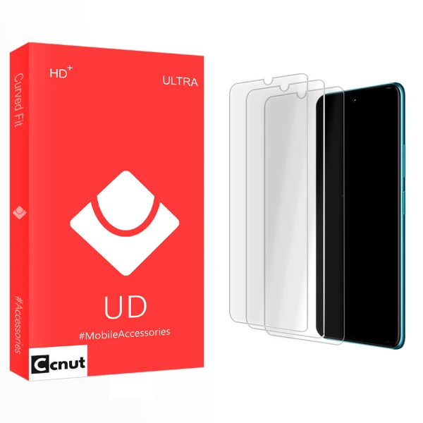 محافظ صفحه نمایش شیشه ای کوکونات مدل UD Ultra MIX3 مناسب برای گوشی موبایل نوکیا 2.3 بسته سه عددی