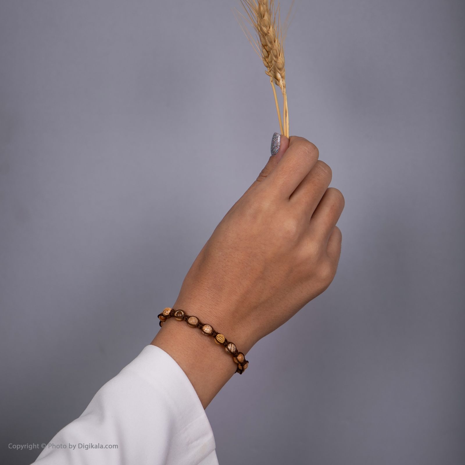دستبند طلا 18 عیار زنانه مانچو مدل bfg582 -  - 5