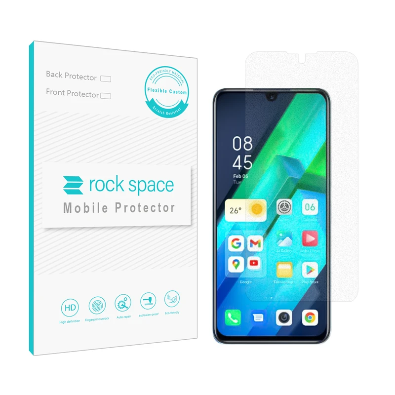 محافظ صفحه نمایش مات راک اسپیس کد MTT مناسب برای گوشی موبایل اینفینیکس Note 12 G96