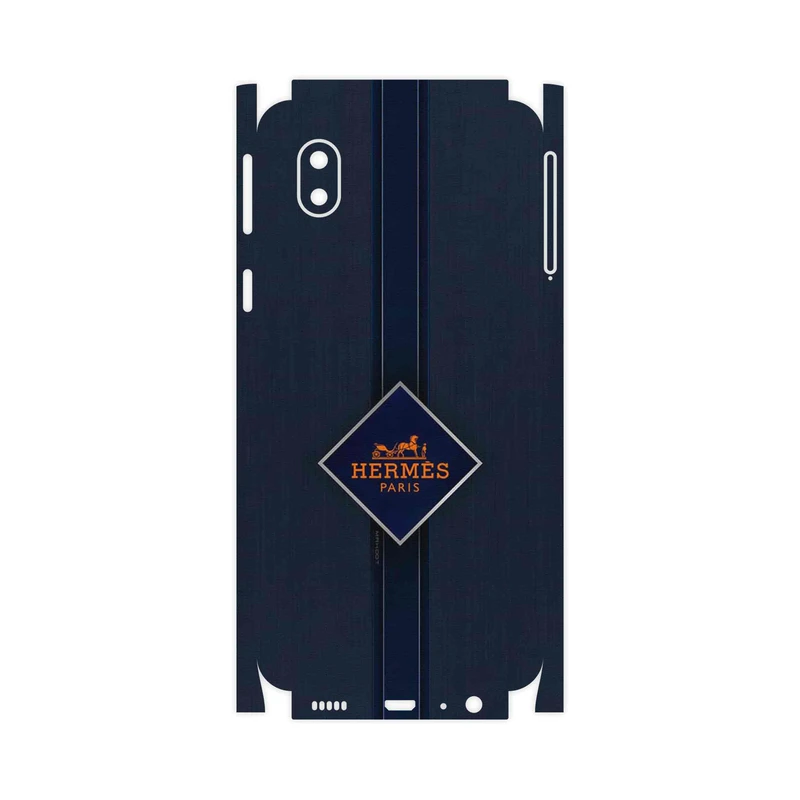 برچسب پوششی ماهوت مدل Hermes_Logo-FullSkin مناسب برای گوشی موبایل سامسونگ Galaxy A01 Core
