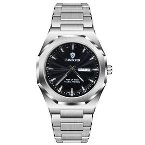 ساعت مچی عقربه‌ای کوارتز مردانه بین باند مدل کلاسیک کد 088