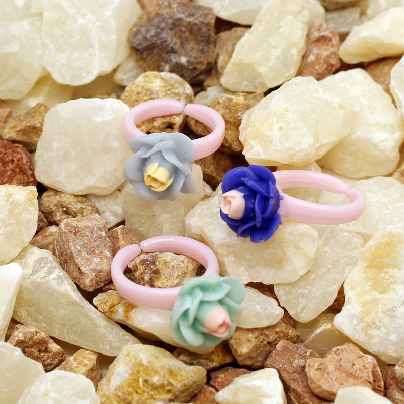 انگشتر دخترانه طرح گل کد RKH_1009 مجموعه 3 عددی انگشتر دخترانه طرح گل کد RKH_1009 مجموعه 3 عددی