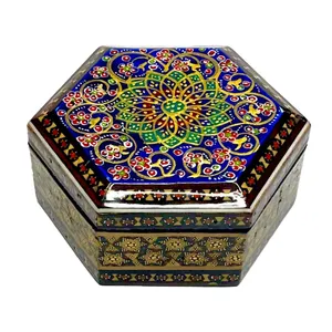 جعبه جواهرات مدل خاتم کاری a22