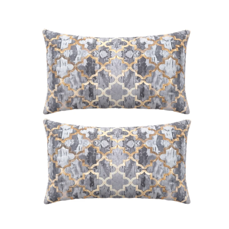 رو بالشی مدل مدرن کد pillow-18 سایز 45×65 سانتی متر بسته 2 عددی