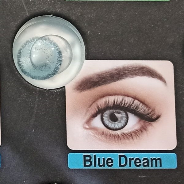 لنز چشم نیو ویژن مدل dream رنگ آبی