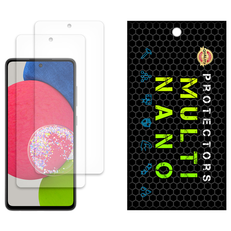 محافظ صفحه نمایش مات مولتی نانو مدل X-S2M مناسب برای گوشی موبایل سامسونگ Galaxy A53 بسته دو عددی