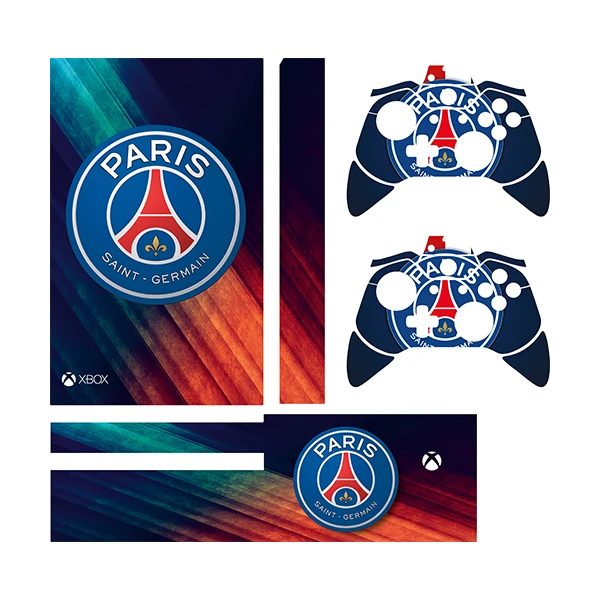 برچسب کنسول بازی ایکس باکس One توییجین وموییجین مدل 01 Paris saint germain مجموعه 5 عددی