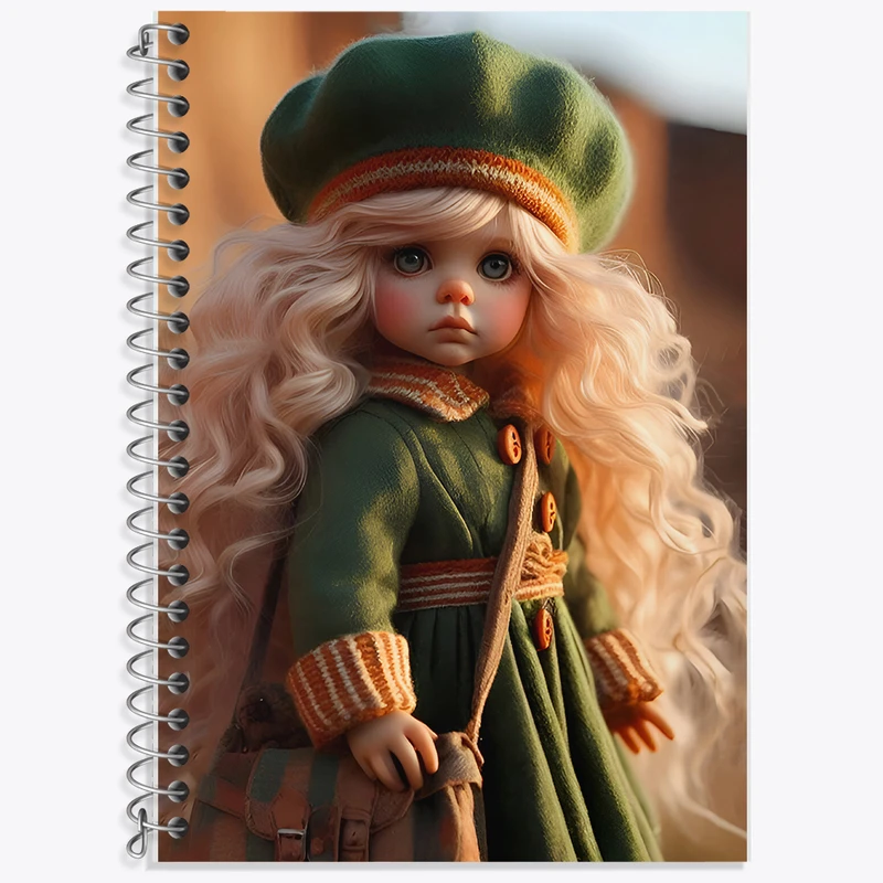 دفتر نت موسیقی 50 برگ خندالو طرح دخترانه کیوت کد F7569