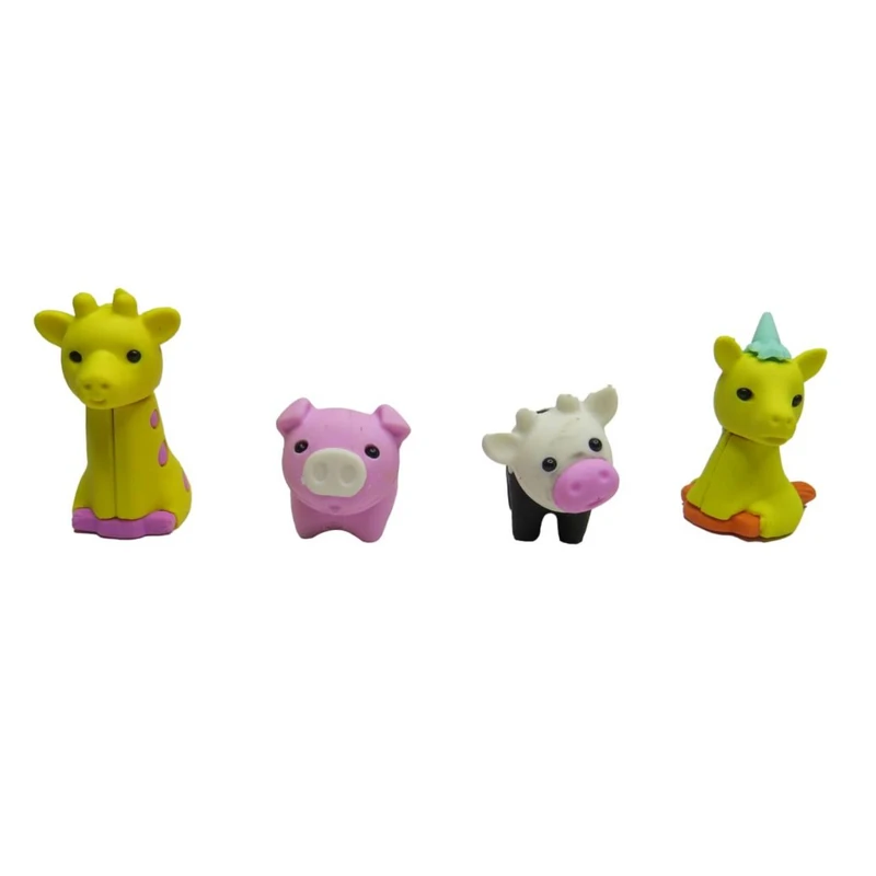 پاک کن مدل حیوانات کد fp-876 بسته 4 عددی