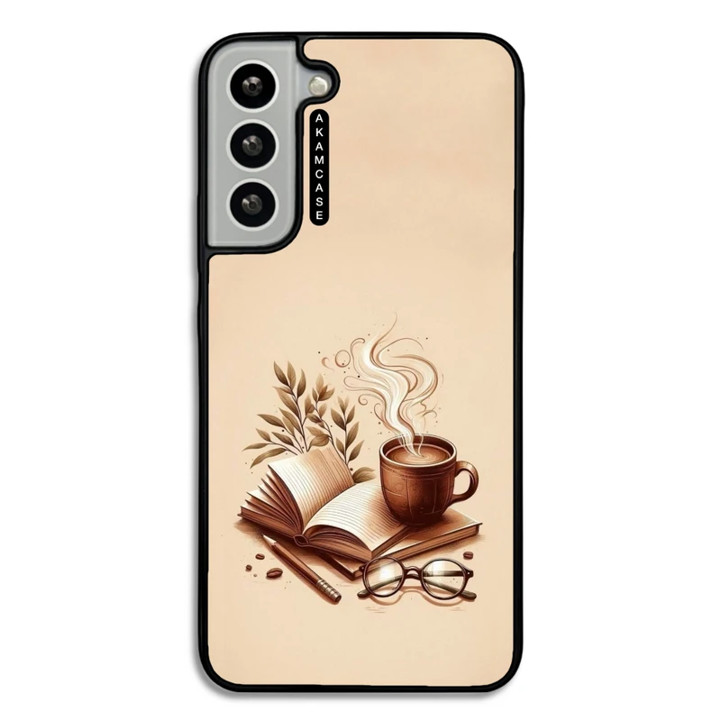 کاور آکام مدل AMC-WSGS22P-COFFEE-4 مناسب برای گوشی موبایل سامسونگ Galaxy S22 Plus