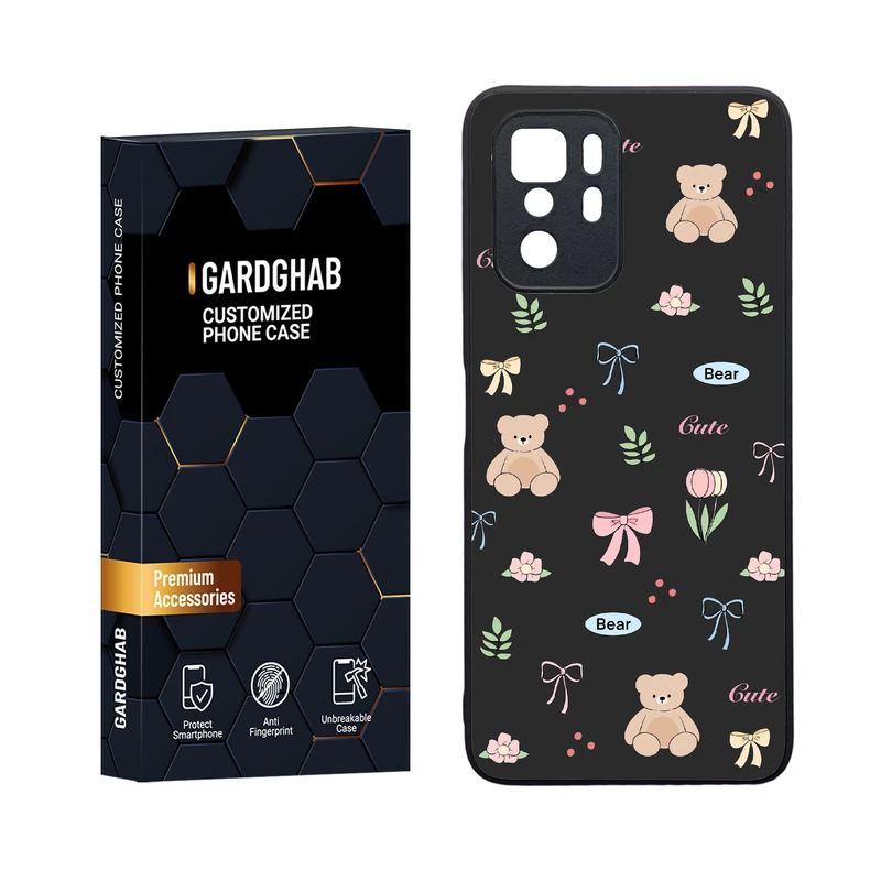 کاور گارد قاب مدل دورژله ای فانتزی مناسب برای گوشی موبایل شیائومی Poco X3 GT / Redmi Note 10 Pro 5G
