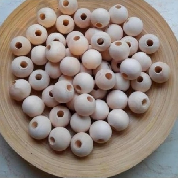 مهره دستبند مدل  چوبی دایره ای کد 11 بسته 200 عددی